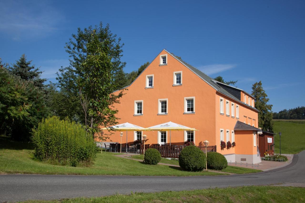 Landgasthof Wolfsgrund Hotel Dorfchemnitz Kültér fotó