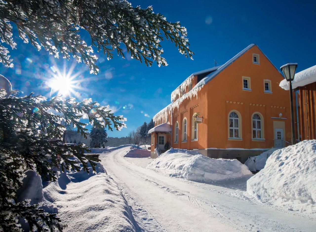 Landgasthof Wolfsgrund Hotel Dorfchemnitz Kültér fotó